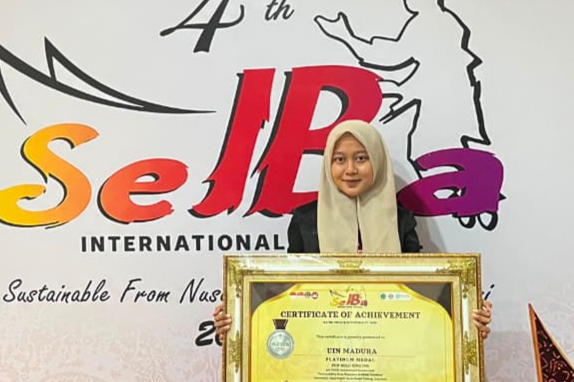 Mahasiswi Ekonomi Syariah FEBI UIN Madura Raih Silver Medal di Ajang Internasional The 4th SeIBa International Festival 2026